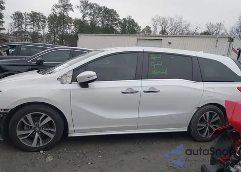 2021 Honda Odyssey Touring from USA, damaged, VIN 5FNRL6H8XMB011011